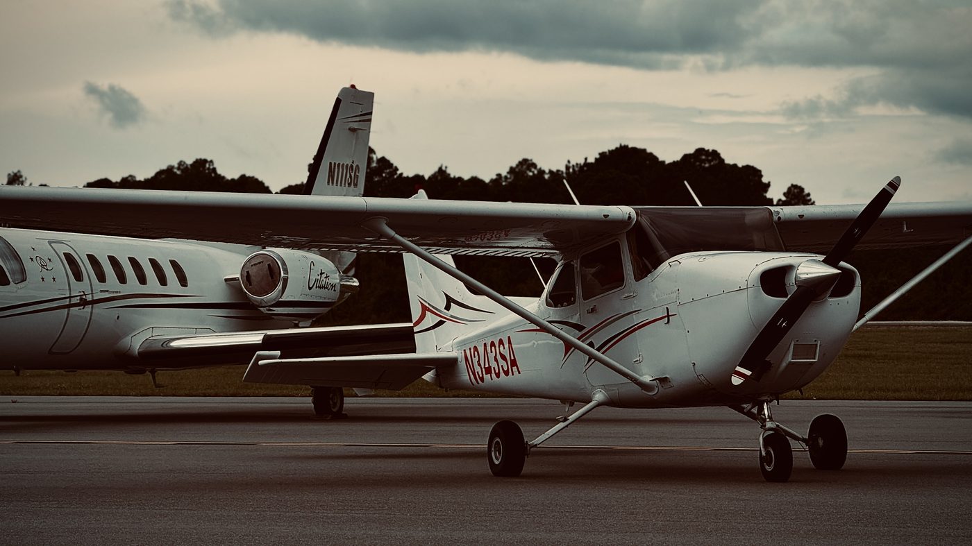 Fleet parked