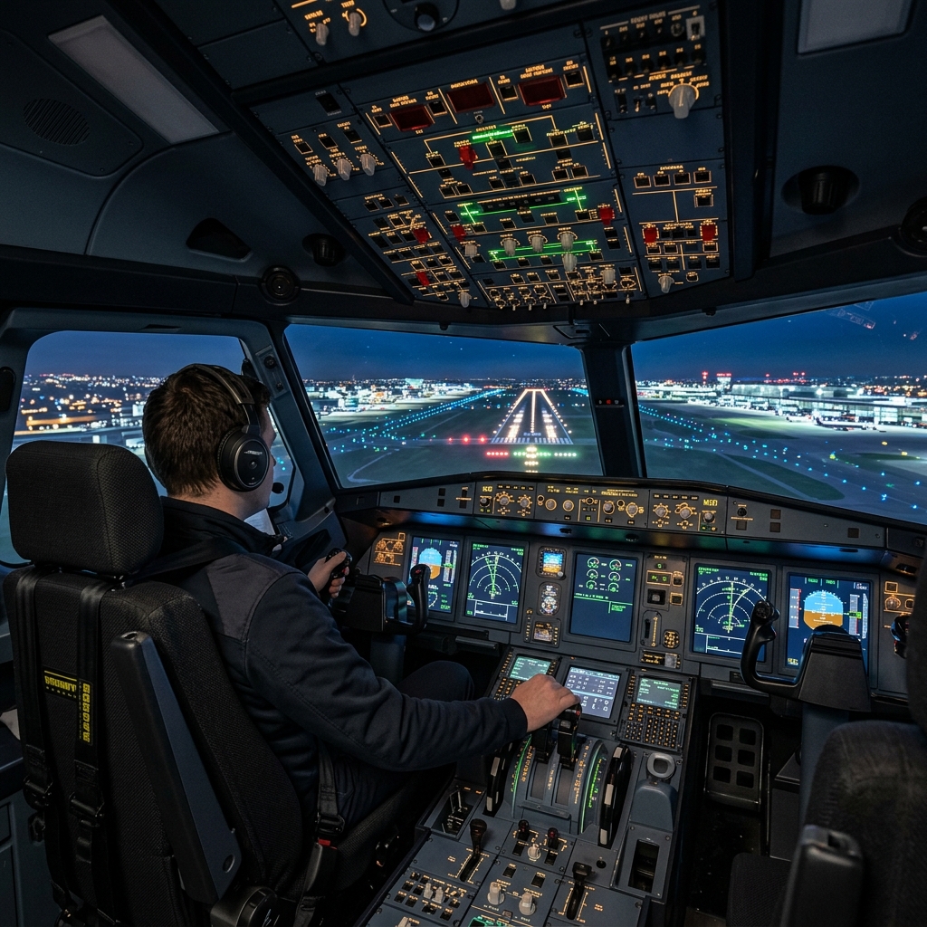 ALSIM ALX Flight Simulator Cockpit
